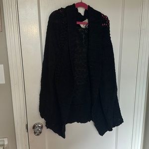 Cotton On Black knit slouch sweater. Size M.